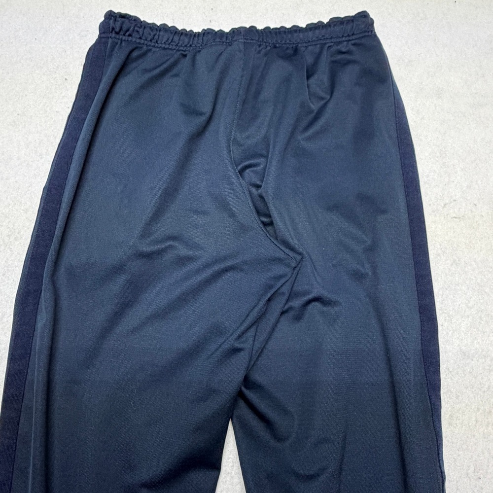 Vintage Nike Track Pants Navy Blue Y2K Baggy Skater Zipped Cuffs Mens Large - Picture 11 of 12